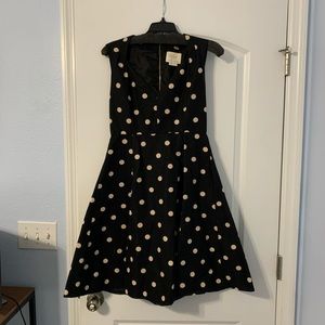Kate Spade Deco Dot A Line Dress